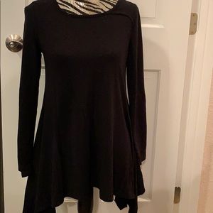 Black flowing shirt